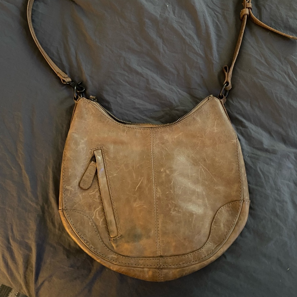 Frye leather crossbody